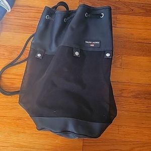 Polo by Ralph Lauren vintage drawstring bag